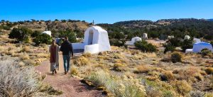 Couple on Nicho Trail - Saint Kateri Rosary Walk